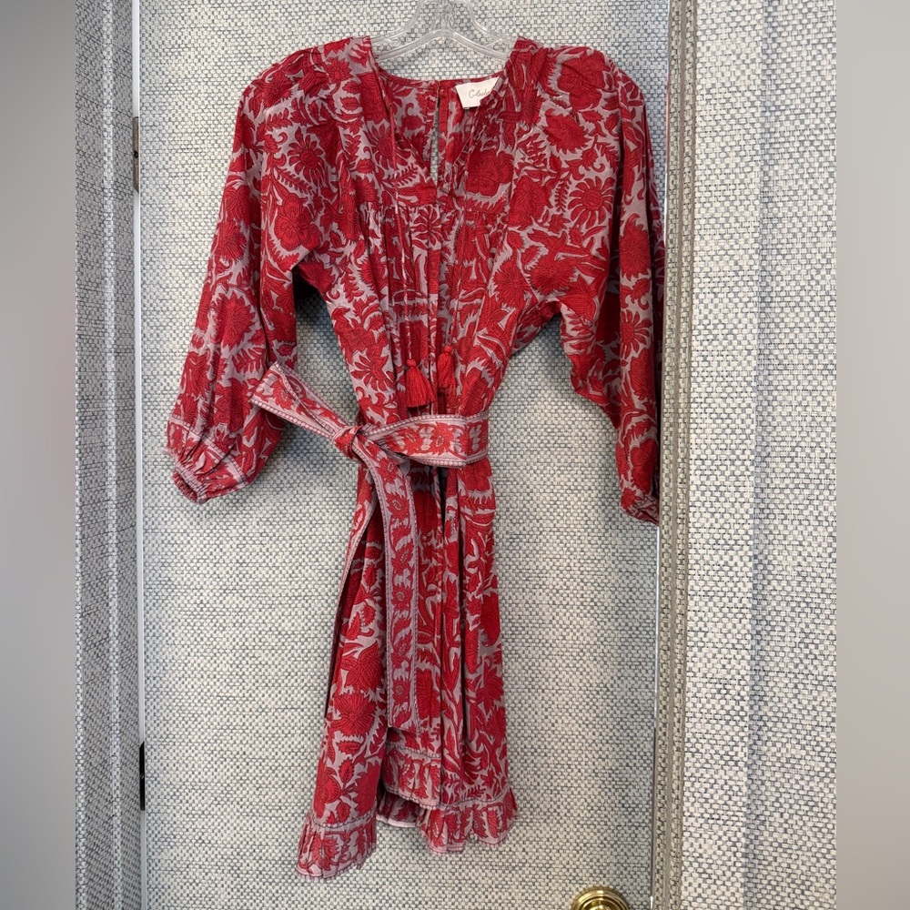 Cleobella Mini Red Dress